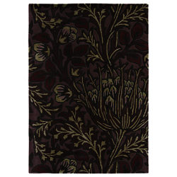 Morris & Co Artichoke Rug, Purple